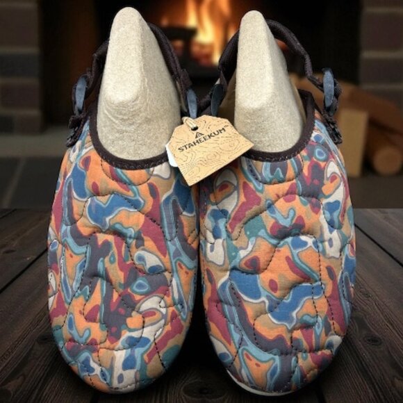 Staheekum Men's Embark Quilted Puffy Slip-On Clog Slipper Shoes - Size 11 - Picture 3 of 7